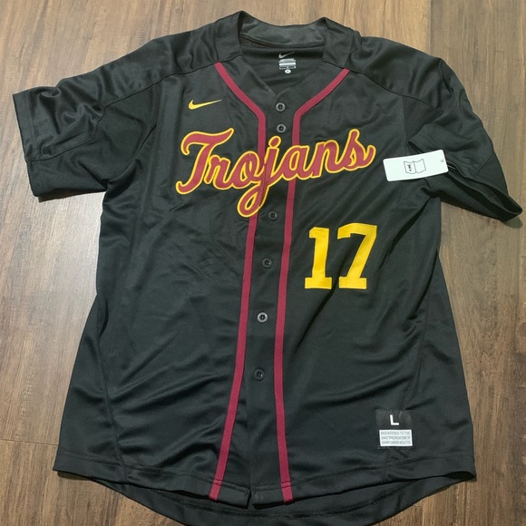 trojans baseball jersey